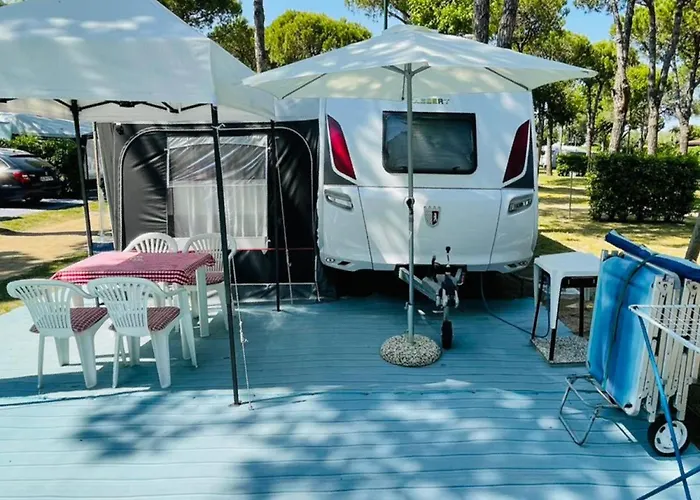 Wmc Buschmann Camping-In-Venedig Wohnwagenvermietung At Union Lido Cavallino