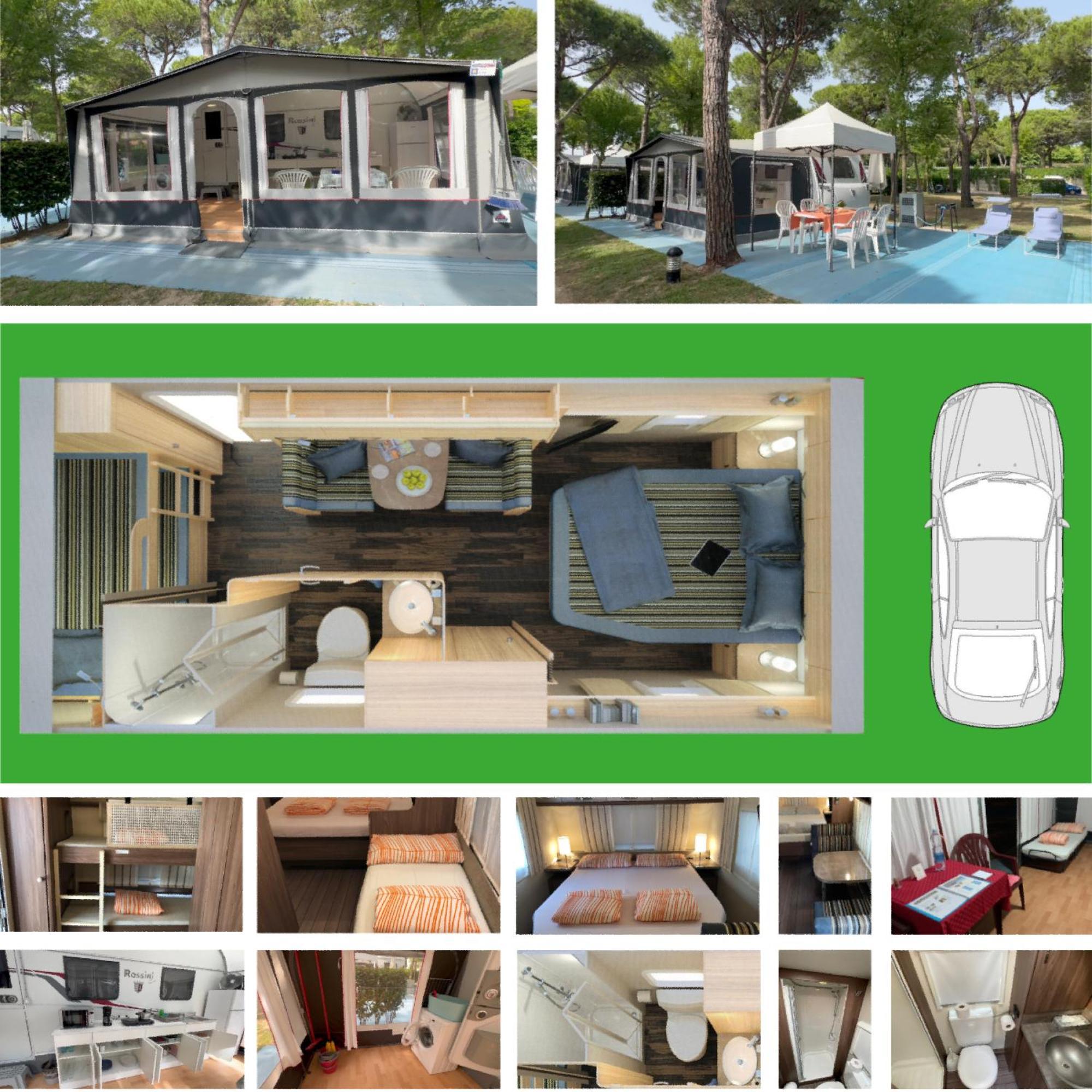 Campsite Wmc Buschmann Camping-in-venedig Wohnwagenvermietung At Union Lido Cavallino-Treporti