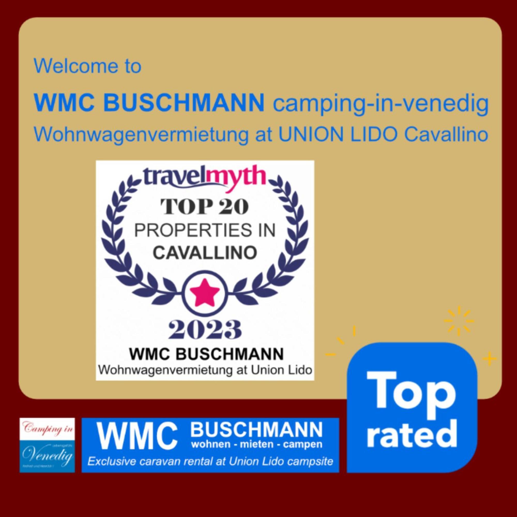 Campsite Wmc Buschmann Camping-in-venedig Wohnwagenvermietung At Union Lido
